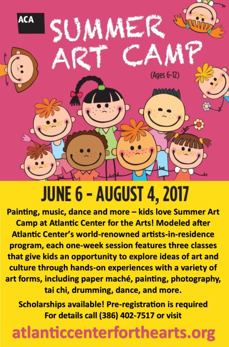 ACA Summer Art Camp (Ages 612) Atlantic Center for the Arts